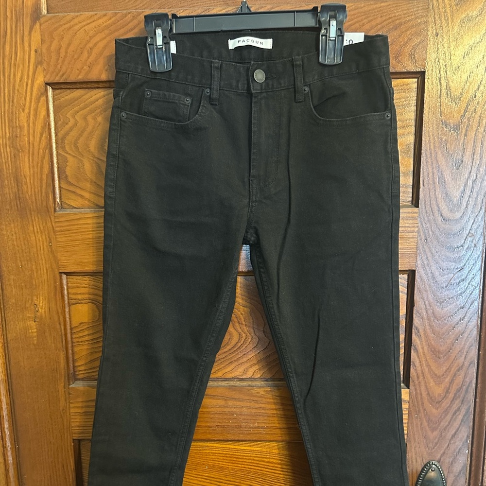 PacSun Men's Black Skinny Jeans